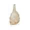Hello Honey® 8" White Stoneware Vase with Raised Dots & Reactive Glaze